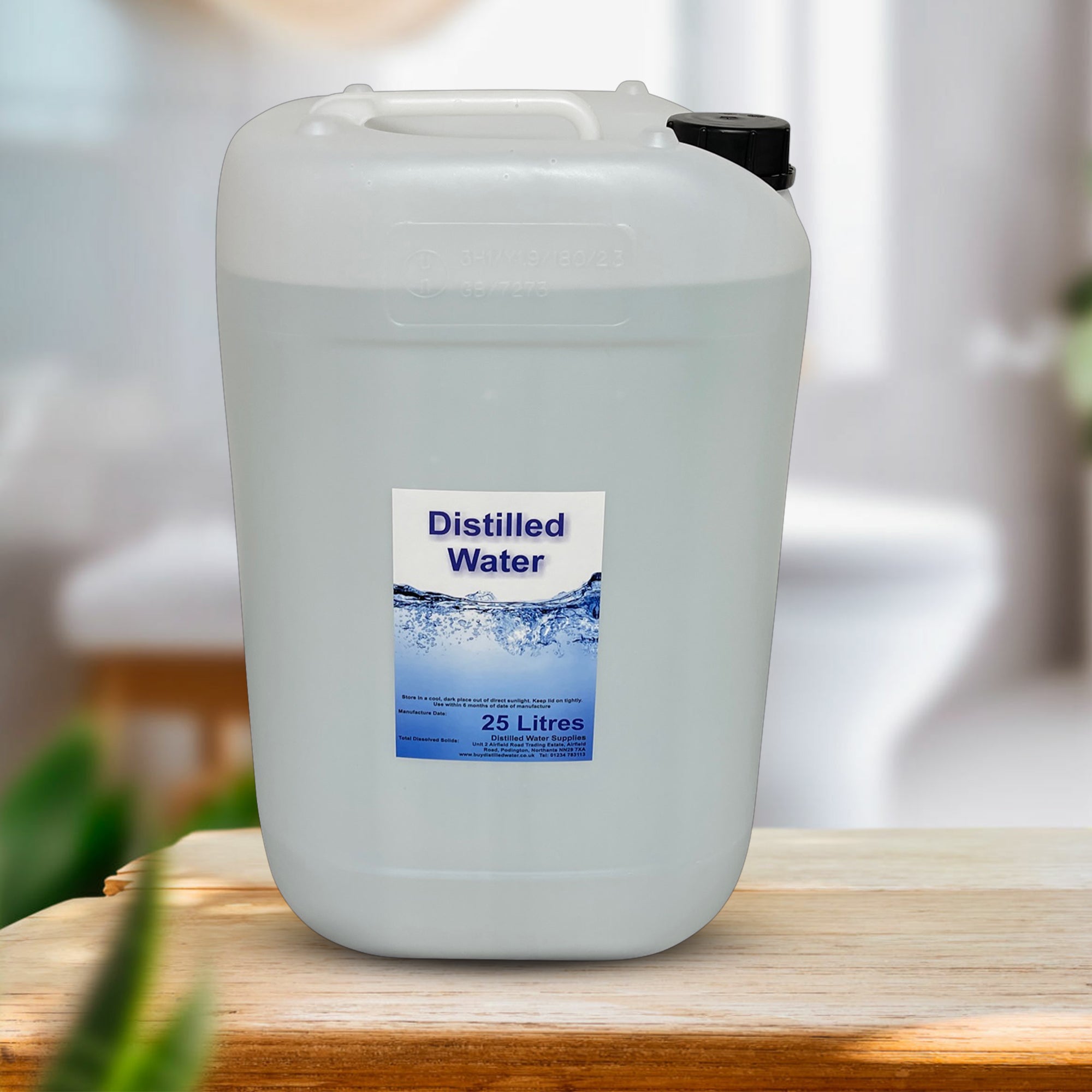 25 Litre Distilled Water with Fast Delivery - UK Producer 25l ...