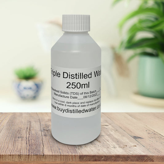 250ml Triple Distilled Water